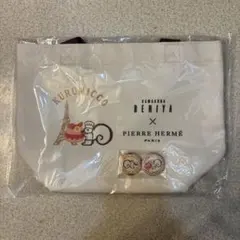 クルミッ子　ピエール・エルメ　コラボ　トートバッグ　缶バッジ