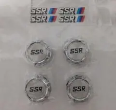 売り切りSSR センターキャップ ＆ホイールステッカー　各4個セット新品未使用