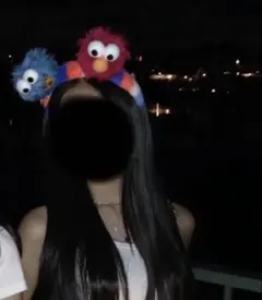 USJ セサミストリート カチューシャ クッキーモンスター エルモ