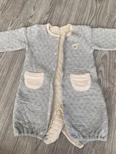 ロンパース　50-60 暖かキルティング