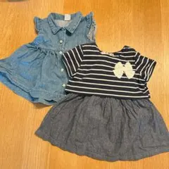 babyGap ワンピース 2枚セット 18-24ヶ月