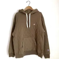 Champion キルティングパーカー XL キャメル　ブラウン　ユニセックス