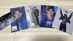 BTS クリアファイル 5枚セット 新品未使用2枚＋3枚開封済