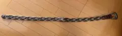 合皮編み込みベルト