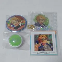 あんスタ 遊木真 缶バッジ リングライト キーホルダー セット