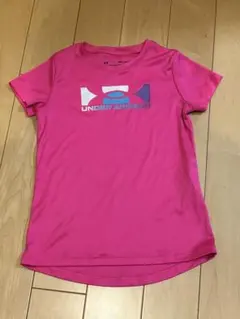 UNDER ARMOUR ピンク Tシャツ 130