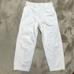 【GU】コクーンシルエット　ホワイトデニム　M 【美品】