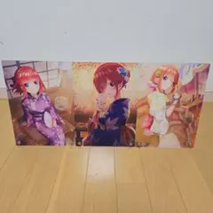五等分の花嫁 アクリルスタンド 3点セット