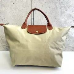 K*i様 Longchamp ルプリアージュ トートバッグ ベージュ