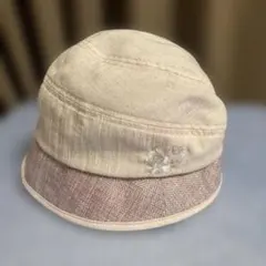 宇野千代 花刺繍 バケットハット