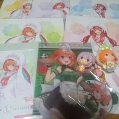 五等分の花嫁　幸せの結び　イラストボード　ちょこのっこ　他