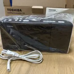TOSHIBA TY-CW26K CDプレーヤー ラジオ　ブラック