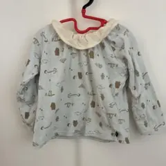 futafuta 動物柄 長袖カットソー 100