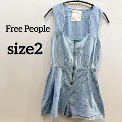 Free People 【2】デニムオーバーオール