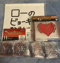 ワンピース 一番くじ まとめ売り ハンドタオル ポーチ アクリルキーホルダー