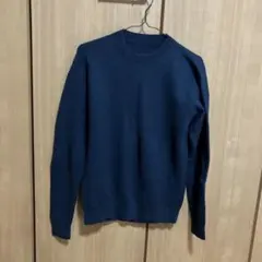 ダークブルー Sサイズ ニットセーター