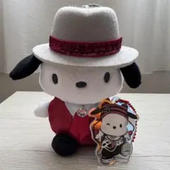 サンリオ ポチャッコ　ぬいぐるみキーホルダーとアクリルキーホルダーセット