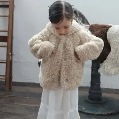 softcheese しまむら　ボアジャケット