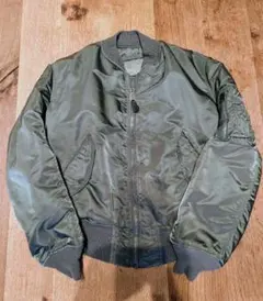 ALPHA アルファ MA-1 USA製 Sサイズ グランドクルー 美品