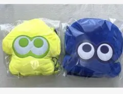 スプラトゥーン3 一番くじ　A賞　イカ・タコ　ブランケットインクッション