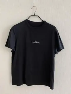 m3様専用　Maison Margiela 反転ロゴ刺繍 Tシャツ 黒 44のサムネイル