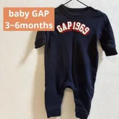 GAP 1969 ネイビーロンパース 3-6months