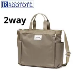 ROOTOTE ルートート　2wayトートバッグ　軽量ショルダー撥水加工