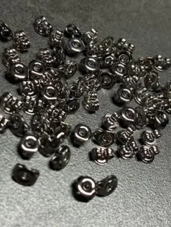 ピアス キャッチ 金属 300個 業務用 バタフライ シルバー パーツ