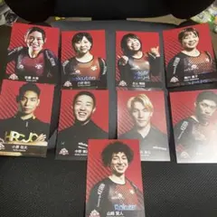 競輪選手 カード 9枚セット　佐藤水菜ほかのサムネイル