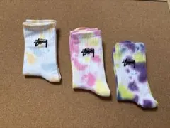 日本未発売 ステューシー Stussy 靴下 ソックス 8ボール クリーム