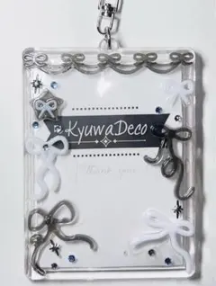 【訳あり】レジントレカケース　キーホルダー　ハンドメイド　No.5