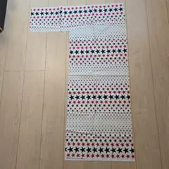 【ブラックフライデー価格‼️】星柄の綿生地（赤・青・黒）44cm×113cm