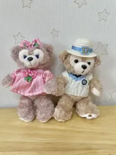 ダッフィー　シェリーメイ　ぬいぐるみバッジ　スプリングヴォヤッジ2012 ぬいば