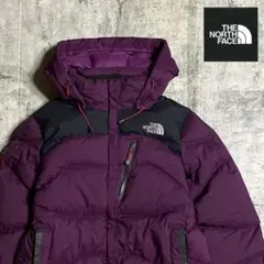 ザノースフェイス　ダウンジャケット　800フィル　紫　レディースXXL