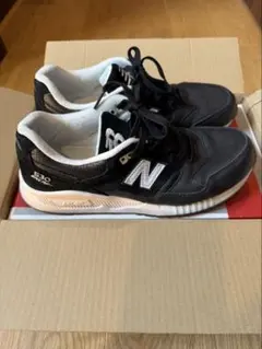 超レア】new balance 320 限定版 ブラック/レッド - メルカリ