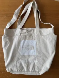 THE NORTH FACE オーガニックコットン トートバッグ 生成り 大容量