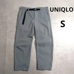ユニクロ　ドライクロップドジョガーパンツ　ストレッチ　ベルト付き　S