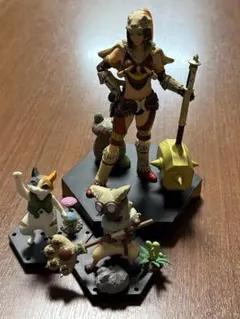 一番くじモンスターハンター10thアニバーサリーラストワン賞＋アイルーフィギュア