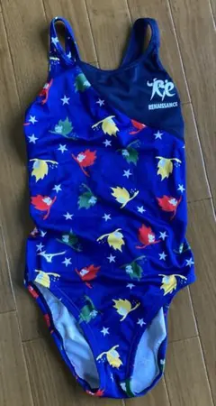 ルネサンス　ジュニアスイミング指定用品　女子ワンピース水着　130