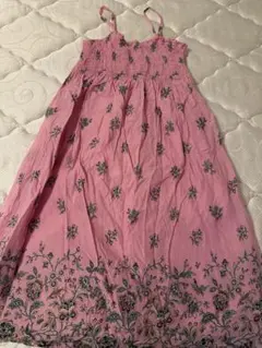 GapKids 花柄刺繍 ノースリーブワンピース XL