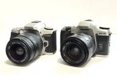 フィルム一眼レフカメラ 2台 レンズ2本セット Pentax MZ-30 含むのサムネイル