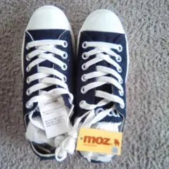 moz ネイビー スニーカー