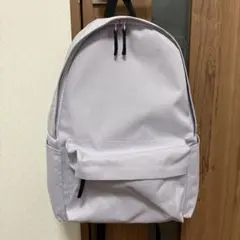 【無印良品】肩の負担を軽くするリュック　ラベンダー