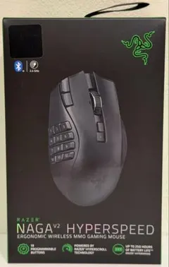 【新品未開封】Razer Naga V2 HyperSpeed 無線