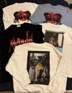 CHAQLA.（DOROBANA）Tシャツ・トレーナー 5枚セット