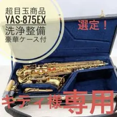 【購入予定者さま専用】YAMAHA yas875ex 純正ケース　新品未使用 2025年最新】yas 875exの人気アイテム - メルカリ