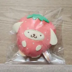 サンリオキャラクターズ フルーツ着ぐるみ　マスコット いちご ポムポムプリン