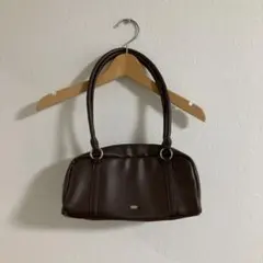 Heather ブラウン ハンドバッグ