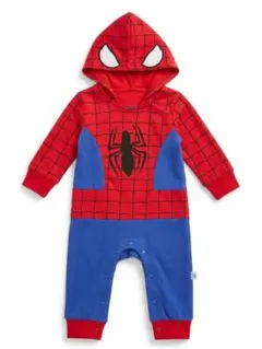スパイダーマン ベビーコスチューム ロンパース