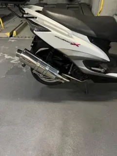 シグナスx 3型　国内仕様 SE44J SP忠男　コンバットサイレントマフラー